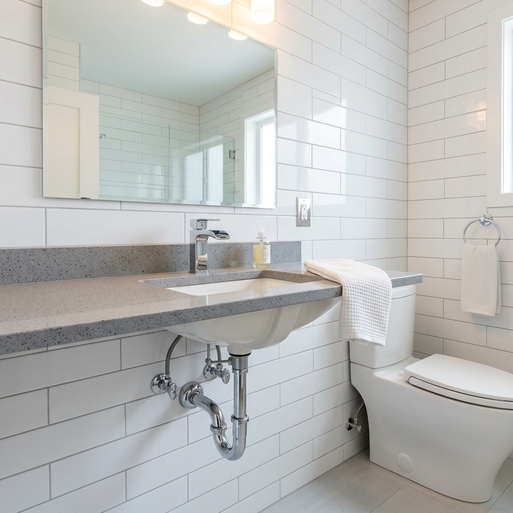 Trabajo de fontanería realizado